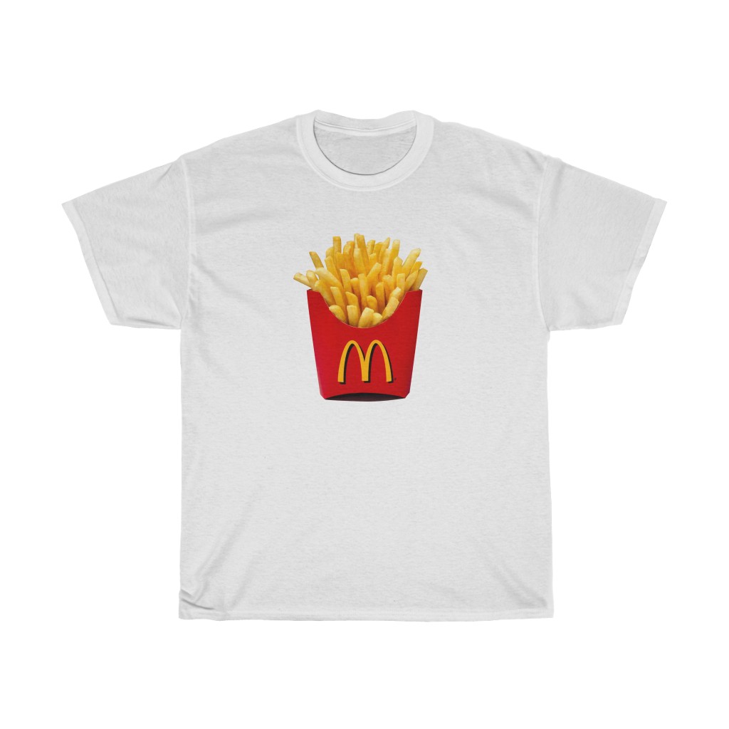 mc donalds french fries t-shirt thd