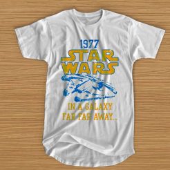 1977 STAR WARS IN A GALAXY FAR FAR AWAY T-SHIRT qn