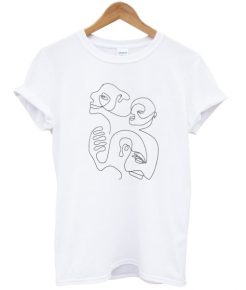 Abstract summer t shirt qn