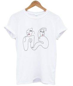 Abstract summer tshirt qn