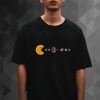 Pac Man Sun Eating Other Planets t shirt qn