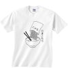Japanese Ramen Noodle t shirt qn
