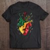 Heart Reggae Music t shirt qn