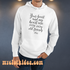 YOUR HEART AND MY HEART (BACK)HOODIE