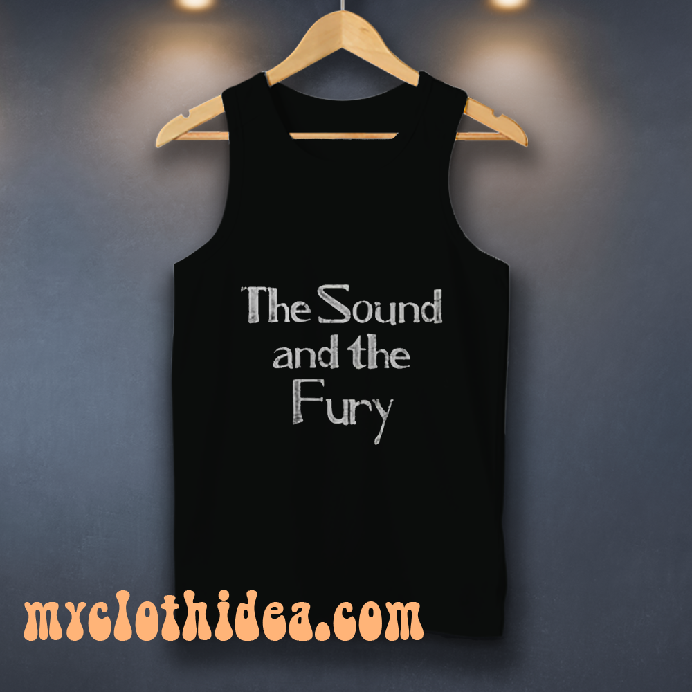 As Worn By Ian Curtis The Sound And The Fury Tank Top