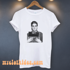 Elvis Presley Army Mugshot T-Shirt