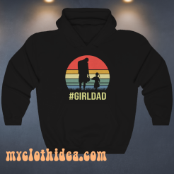 Vintage Kobe Bryant And Gianna Bryant Girl Dad Hoodie