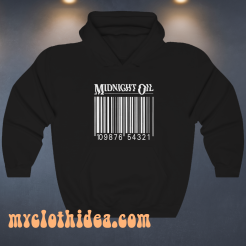 Midnight oil 10 1 hoodie