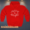 Merry and Bright Christmas Hoodie