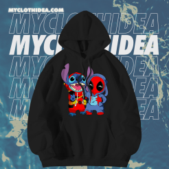 Deadpool And Stitch Hoodie TPKJ1