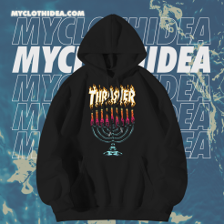 Thrasher Menorah Hoodie TPKJ1