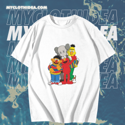 Uniqlo Kaws X Sesame Street Family T Shirt TPKJ1