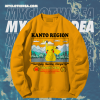 Pokemon Kanto Region Pikachu sweatshirt TPKJ1