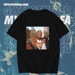 Tupac Rose T-Shirt TPKJ1