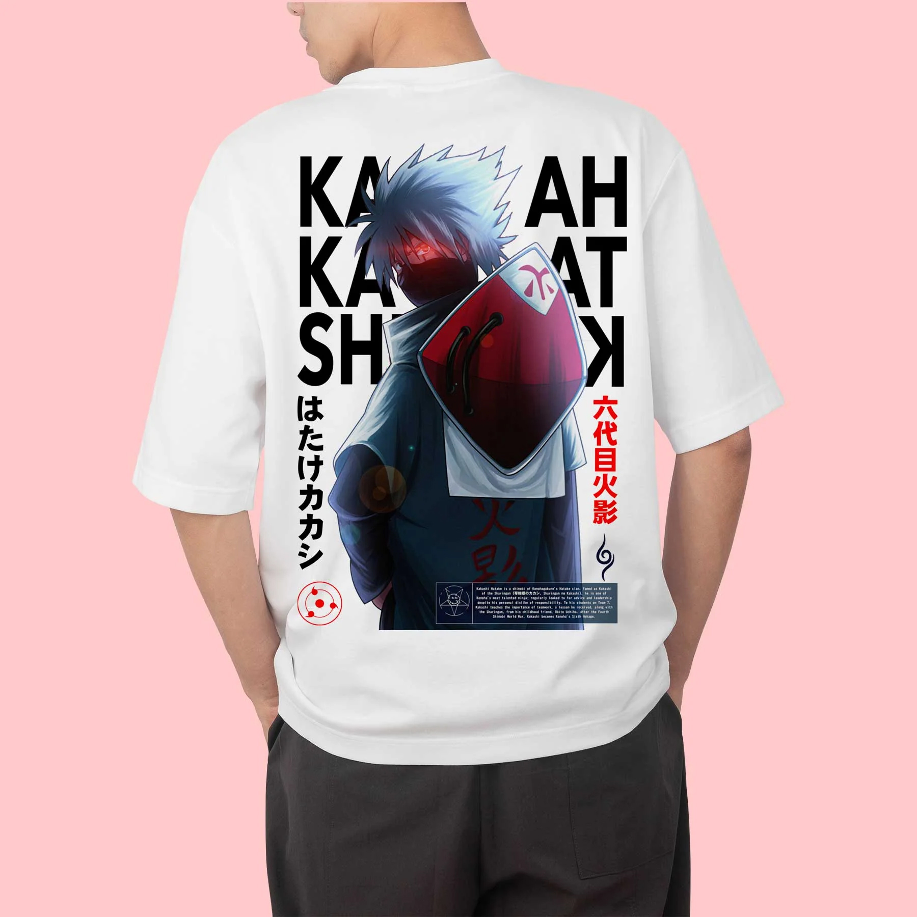 Kakashi Naruto Anime Tshirt