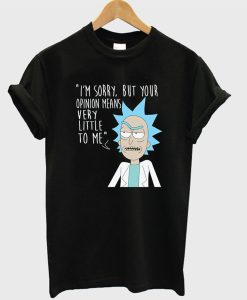 Your Opinion Means Very Little To Me T-Shirt Stay Golden T-Shirt