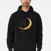 Cat in the Moon Hoodie thd