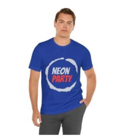 Neon Party Printing T Shirt thd