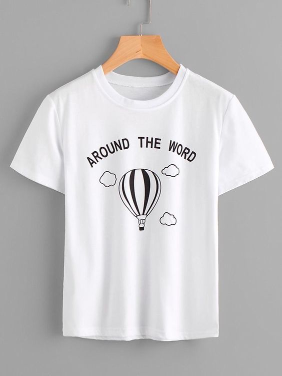 around the word T-shirts thd