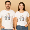 Cute Goose Valentines Day Couple T-Shirt