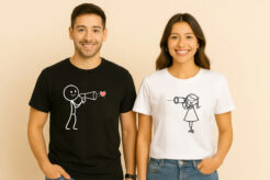 His and Hers Couple T-Shirt