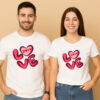 Love Heart XOXO Couple T-Shirt