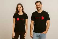 Matching Pacman Couple T-Shirt