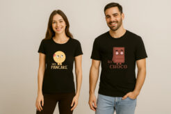 Valentine Food Lovers Couple T-Shirt