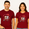 Valentine Snopy Couple T-Shirt