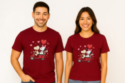 Valentine Snopy Couple T-Shirt