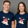 Air Mail of Love Couple T-Shirt