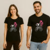 Bicycle Romantic Couple T-Shirt