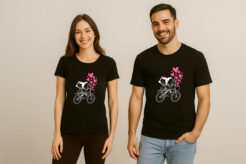 Bicycle Romantic Couple T-Shirt
