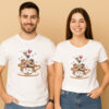 Chip and Dale Disney Couple T-Shirt
