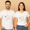 Cute A Boy And A Girl Couple T-Shirt
