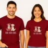Cute Dog Furever Ours Couple T-Shirt