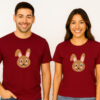 Cute Rabbit Couple T-Shirt