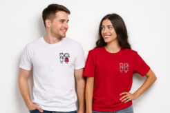 Cute Romance Couple T-Shirt