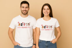 Cute Romance Cats T-Shirt