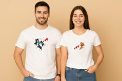 Valentines Day Funny Matching Couple T-Shirt