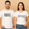Chill Netflix Couple T Shirt