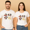 Disney Mickey Minnie Love Couple T-Shirt