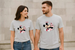 Disney Mickey Minnie Cute Couple T-Shirt