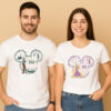Rapunzel and Flynn Rider Couple T-Shirt