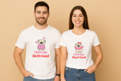 Dog Romance Couple T-Shirt