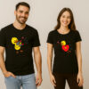 Funny Heart Goose Couple T-Shirt