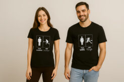 Funny Pickleball Couple T-Shirt