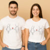 Hand Holding Heart Couple T-Shirt