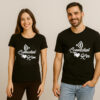 Connected To Her Connected To Him Couple T Shirt