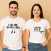 I Like Her Bobbers I Like His Pole Couple T Shirt